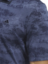 adidas Go-To Printed Mesh Polo Shirt - Collegiate Navy