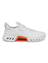 Ecco M BIOM C4 Golf Shoes - White/Mazzarine Blue