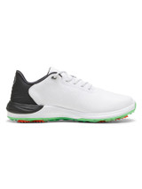 Puma Phantomcat NITRO+ Golf Shoes - Puma White/Puma Black/Fluro Green