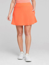 Puma Women's PWRSHAPE Solid Woven Skort - Fizzy Sun