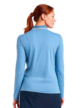 Nivo W Alana Long Sleeve Mock - Sea Reflection