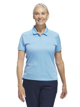 adidas Womens Ultimate365 HEAT.RDY Polo Shirt - Semi Bliss Blue