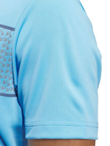 adidas Core Chest Stripe Polo Shirt - Semi Bliss Blue