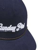 adidas Mini Corduroy 5 Panel Hat - Collegiate Navy