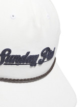 adidas Mini Corduroy 5 Panel Hat - White