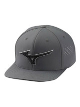 Mizuno Tour Flat Flexfit 110 Snapback Cap - Grey