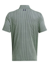 Under Armour Playoff 3.0 Printed Polo - Matrix Green/Midnight Navy