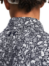 Under Armour Playoff 3.0 Printed Polo - Midnight Navy/Midnight Navy