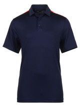 Under Armour Playoff 3.0 Striker Polo - Midnight Navy/Phoenix Fire