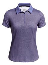 Under Armour Women's Playoff Ace Polo - Celeste/Starlight