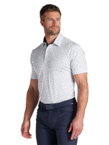 Puma MATTR Superfecta Golf Polo - White Glow/Deep Navy