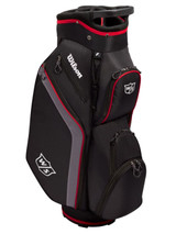 Wilson Staff Lite Cart Bag - Black/Red