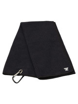 Stonehaven Microfibre Golf Towel - Black