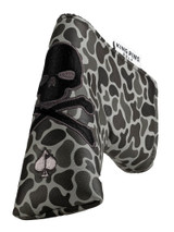 King Pins Golf Camo Putter Cover - Blade GreyBlack__1