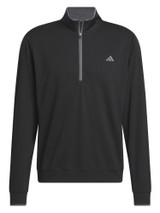adidas Lightweight Half-Zip Pullover - Black