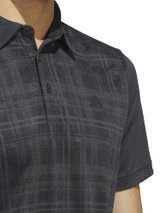 adidas Mens Core Print Polo Shirt - Black