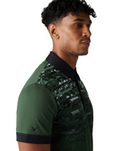 Callaway X-Series Ombre Motion Chev Slim Fit Polo - Black Forest