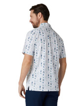 Callaway All Over Golf Essentials Print Polo - Bright White