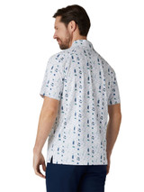 Callaway All Over Golf Essentials Print Polo - Bright White