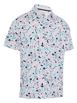 Callaway Florida Abstract Geo Polo - Bright White