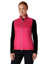 Callaway Women's Chev Primaloft Vest - Pink Peacock