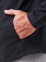 TravisMathew Upgraded Tech Hoodie - Heather Black