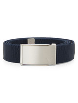 Callaway Women's Solid Webbed Belt - Navy
