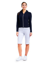 Nivo W Mona Full Zip Cardigan - Navy