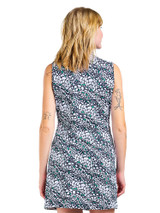 Nivo W Leanna Dress - Navy/White