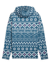 Puma 'Fair Isle' Hoodie - Navy Blazer Blue Horizon/White Glow