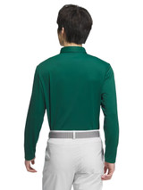 adidas Golf Long Sleeve AEROREADY Polo Shirt - Collegiate Green