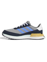 adidas S2G Spikeless 24 Golf Shoes (Wide Fit) - Grey/Cobalt Blue/Aurora Ink