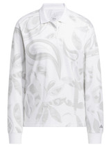 adidas Womens Go-To Long Sleeve Polo Shirt - White
