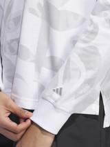 adidas Womens Go-To Long Sleeve Polo Shirt - White