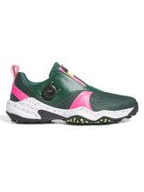 adidas Codechaos BOA 25 Spikeless Golf Shoes - Collegiate Green/Lucid Pink