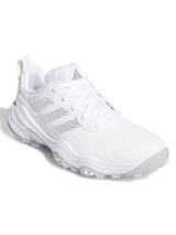 adidas Womens Codechaos 25 Spikeless Golf Shoes - Ftwr White/Silver Met.