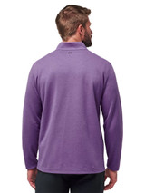 TravisMathew Upgraded CS 1/4-Zip - Heather Imperial