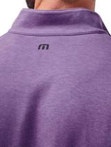 TravisMathew Upgraded CS 1/4-Zip - Heather Imperial