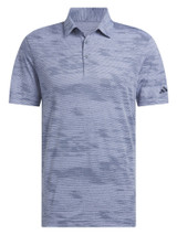 adidas Ultimate365 Textured Stripe Polo Shirt - Blue Spark/Preloved Ink