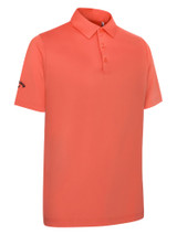 Callaway SwingTech Solid Polo - Spiced Coral