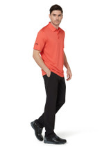 Callaway SwingTech Solid Polo - Spiced Coral