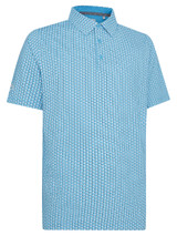 Callaway All Over Chev Geo Polo - Hawaiian Surf