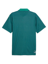Puma x Palm Tree Crew Resort Polo - Deep Navy/Sparkling Green