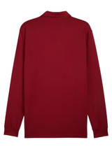Puma CLOUDSPUN Mid-weight Long Sleeve Polo - Intense Red/Redmazing