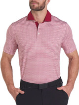 Puma MATTR Century Polo - Intense Red/Silver Sky