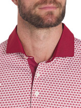 Puma MATTR Century Polo - Intense Red/Silver Sky