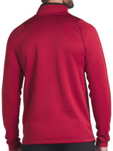 Puma Waffle Fleece Golf 1/4-Zip - Intense Red