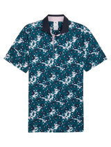Puma x Arnold Palmer Floral Polo - Cold Green
