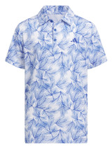 adidas Boy's Scripted Polo - Team Royal Blue