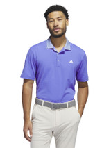 adidas Ultimate365 Tour Twistknit Polo Shirt - Cobalt Blue